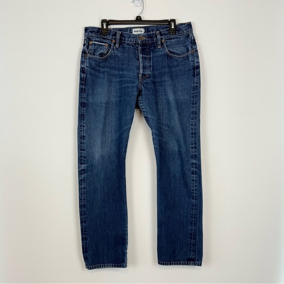 Taylor Stitch Men’s Democratic Buttonfly Jeans. Size 34. - Picture 1 of 16